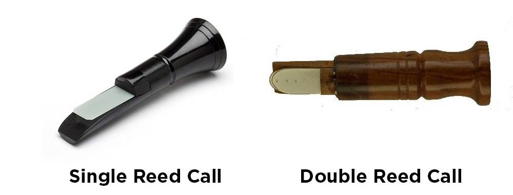 Single reed and double-reed duck calls