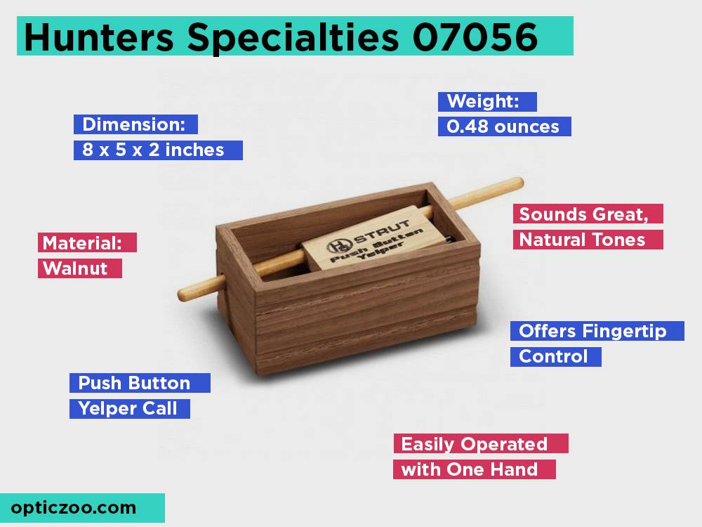 Hunters Specialties 07056 Review, Pros and Cons