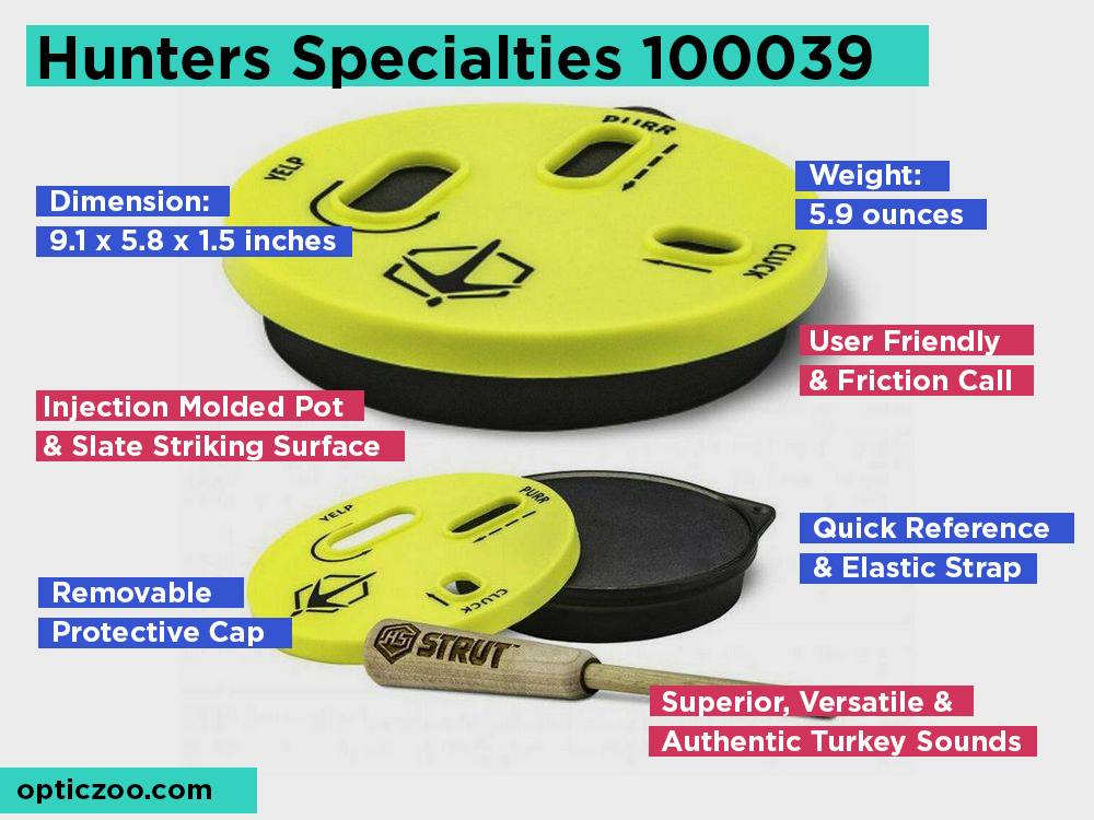 Hunters Specialties 100039 Review, Pros and Cons
