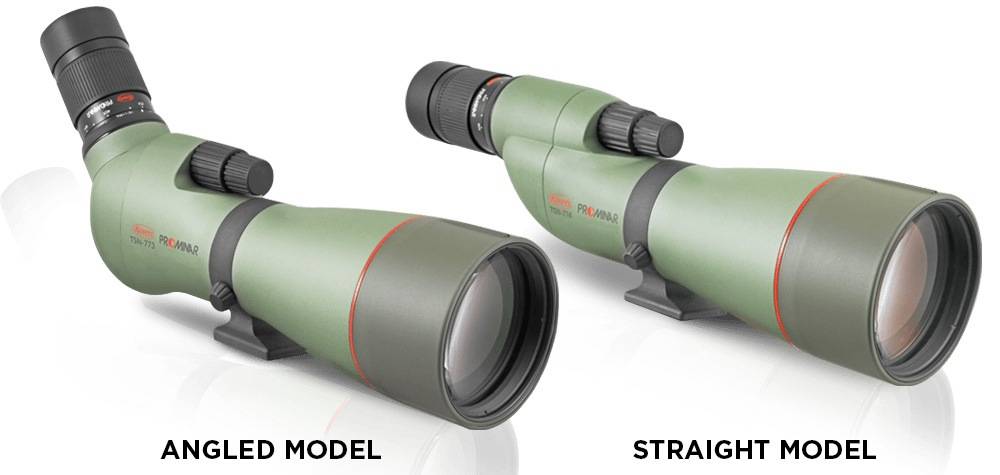 Angled or Straight Spotting Scopes