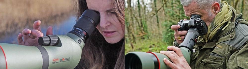 Spotting scope for outdoor activities