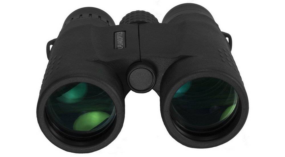 Upland Optics Perception HD 8x42mm binocular uses coated lenses