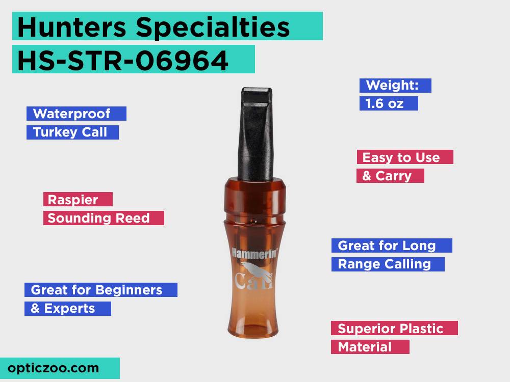Hunters Specialties HS-STR-06964 Review, Pros and Cons