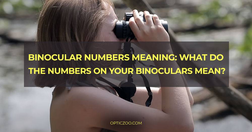 Binocular numbers meaning: what do the numbers on your binoculars mean