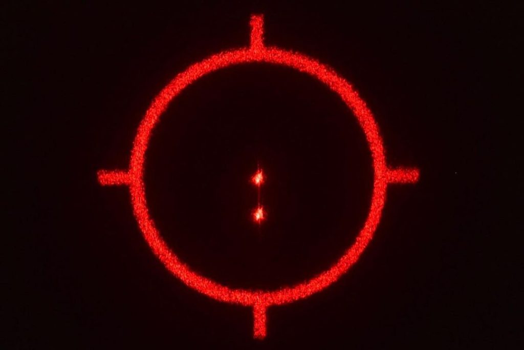 There are a variety of different reticles available 