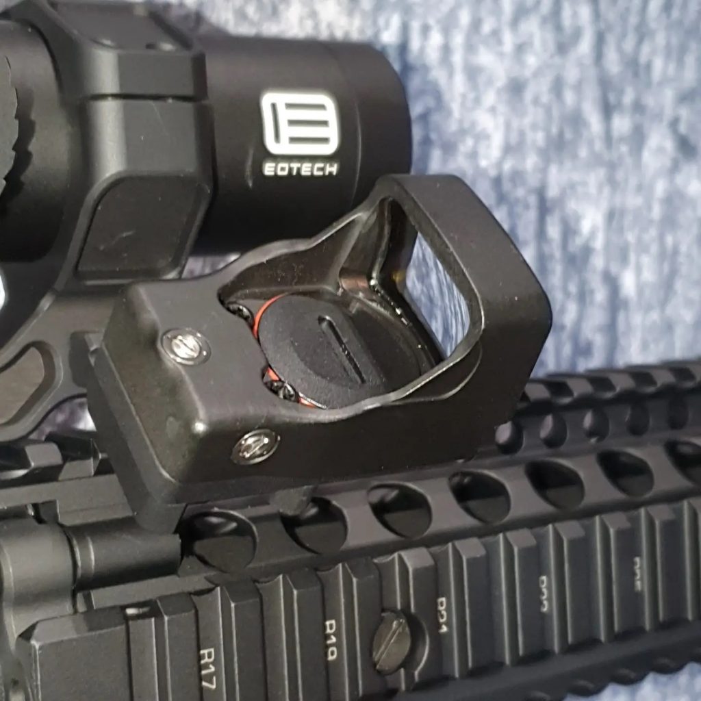 do is make sure that the sight will fit on your gun's mounting rail
