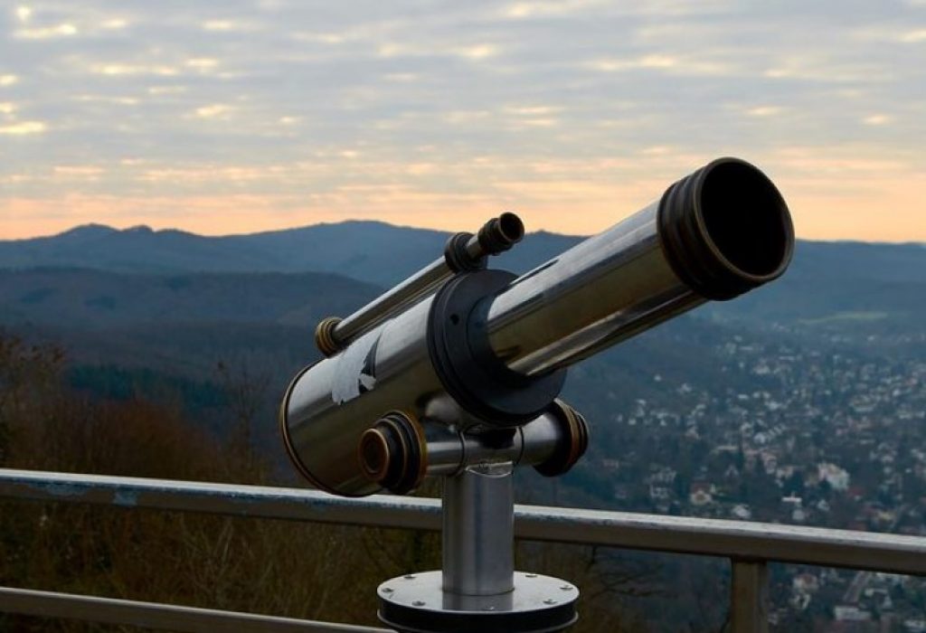 Telescopes offer much higher magnification