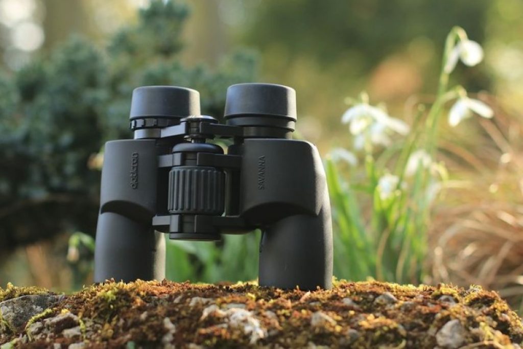 binoculars are two magnifying glasses joined together
