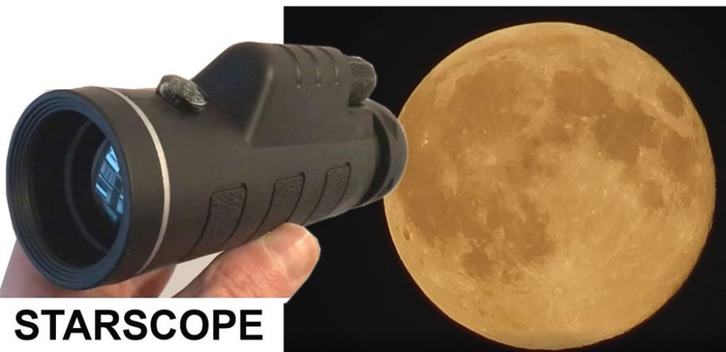  Starscope Monocular is a compact and lightweight monocular